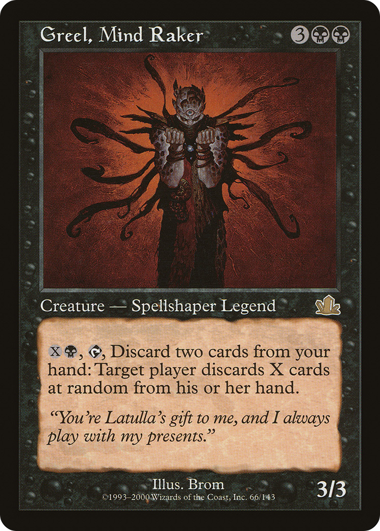 Greel, Mind Raker (066) - Prophecy