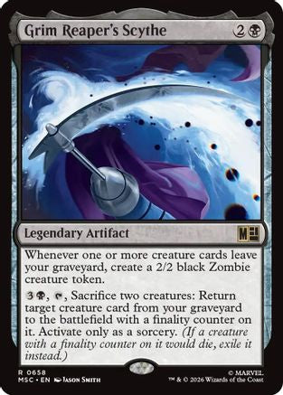Grim Reaper's Scythe (658) - Commander: Marvel Super Heroes