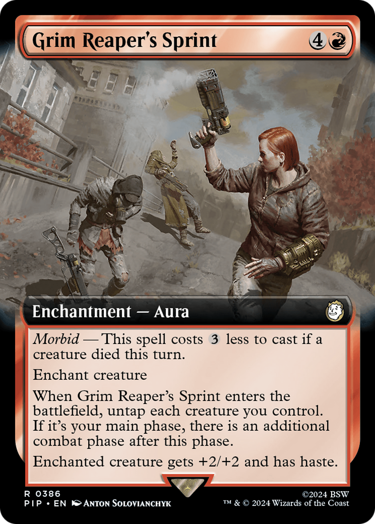 Grim Reaper's Sprint (Extended Art) (386) Foil - Fallout