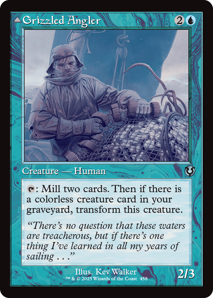 Grizzled Angler // Grisly Anglerfish (Retro) (458) - Innistrad Remastered