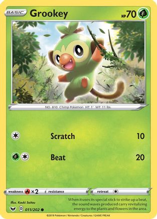 Grookey (11) - Sword & Shield