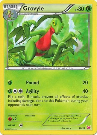 Grovyle (18) - Trainer Kit: Latias & Latios