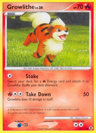 Growlithe (63) - Rising Rivals