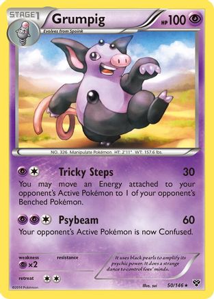Grumpig (50) - XY Base Set