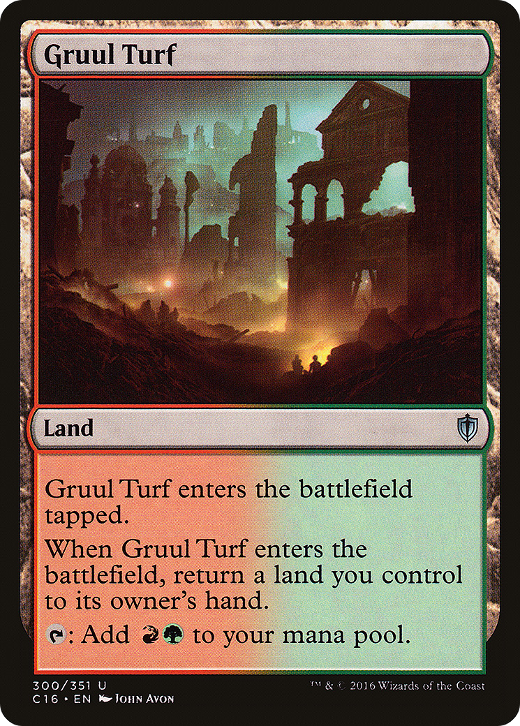Gruul Turf (300) - Commander 2016