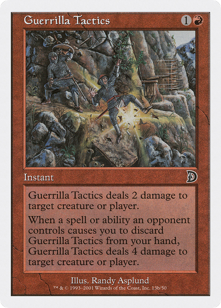 Guerrilla Tactics (13b) - Deckmasters