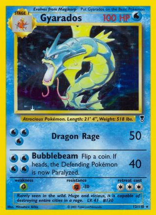 Gyarados (12) Holofoil - Legendary Collection