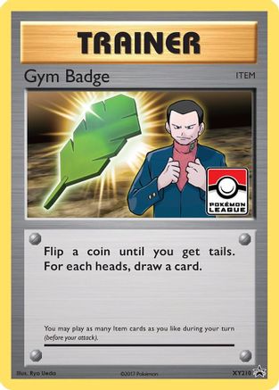 Gym Badge (Giovanni) (XY210) Holofoil - Black Star Promos