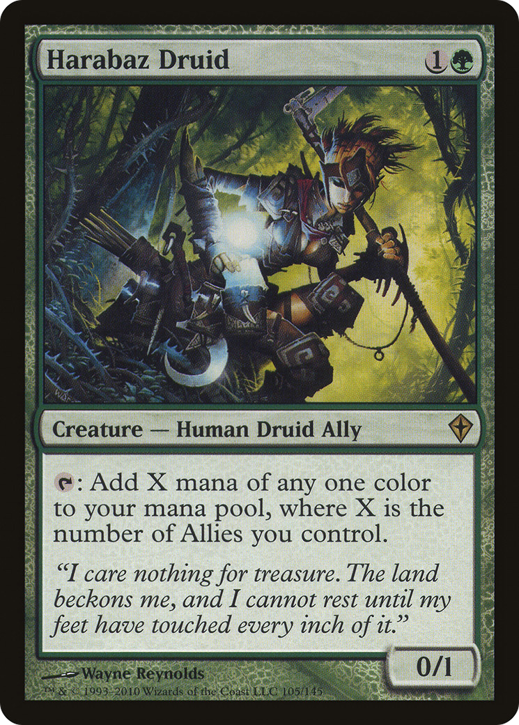 Harabaz Druid (105) - Worldwake