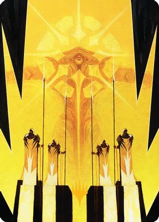 Hardlight Containment (004s) Gold-Stamped - Art Series: Edge of Eternities