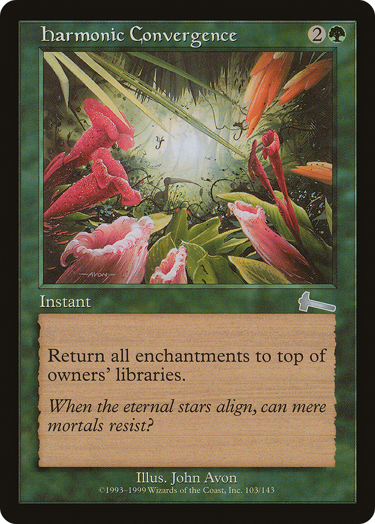 Harmonic Convergence (103) Foil - Urza's Legacy