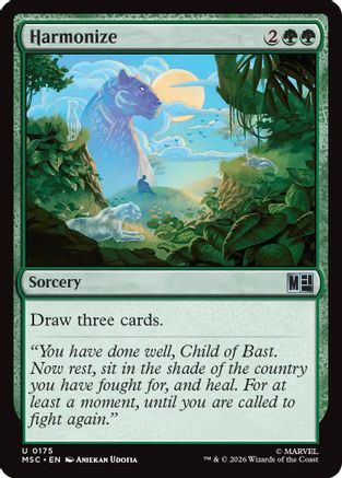 Harmonize (175) Surge Foil - Commander: Marvel Super Heroes