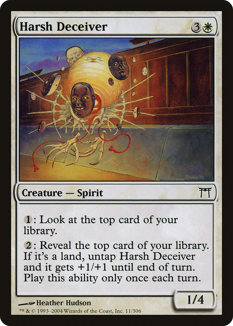 Harsh Deceiver (011) Foil - Champions of Kamigawa