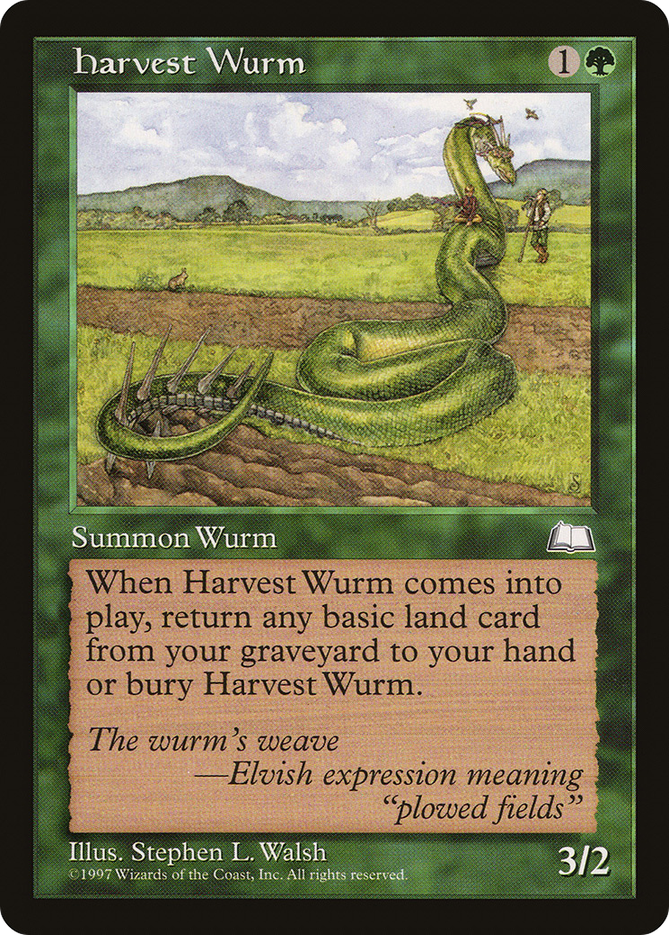 Harvest Wurm - Weatherlight