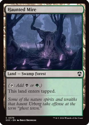 Haunted Mire (379) - Commander: Secrets of Strixhaven