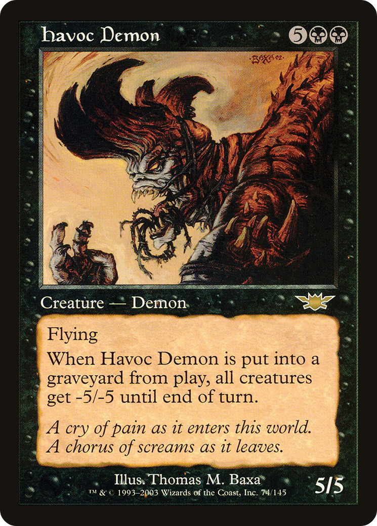 Havoc Demon (074) Foil - Legions