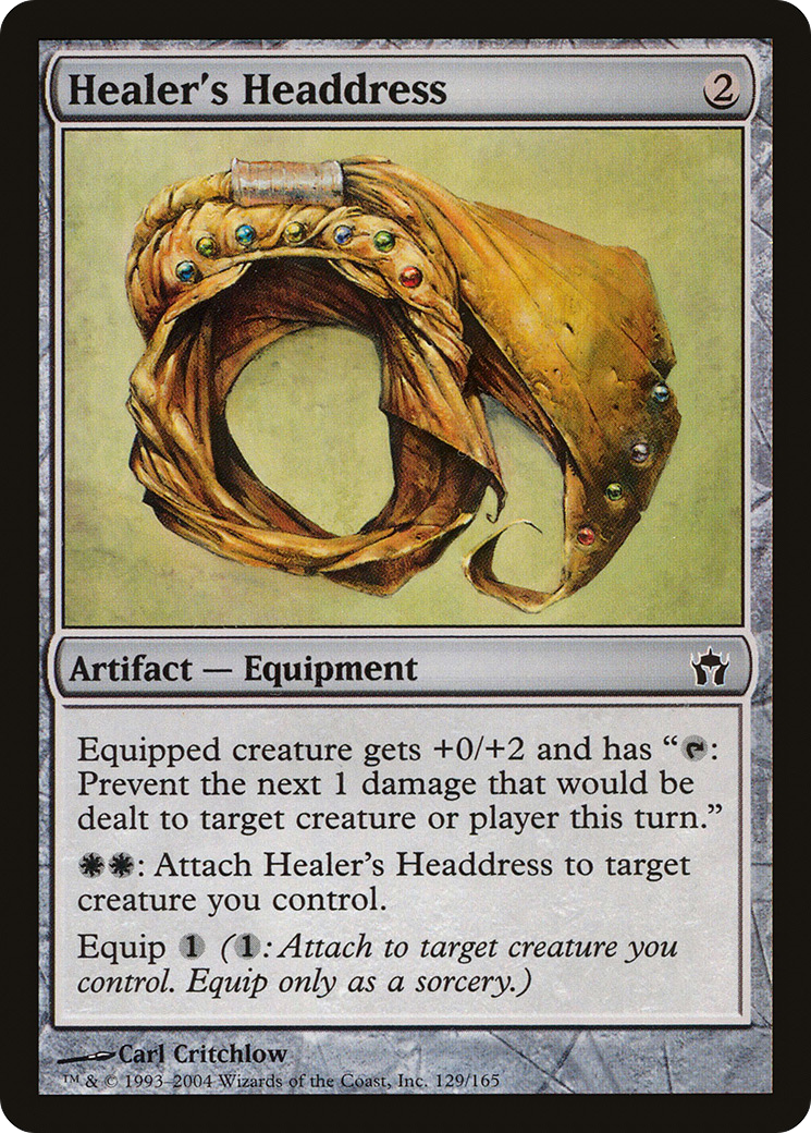 Healer's Headdress (129) Foil - Fifth Dawn