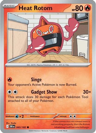 Heat Rotom (43) - Destined Rivals