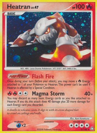 Heatran (6) Holofoil - Legends Awakened