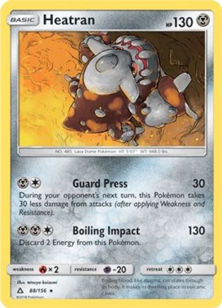 Heatran (Prerelease Kit Exclusive) (88) - Ultra Prism