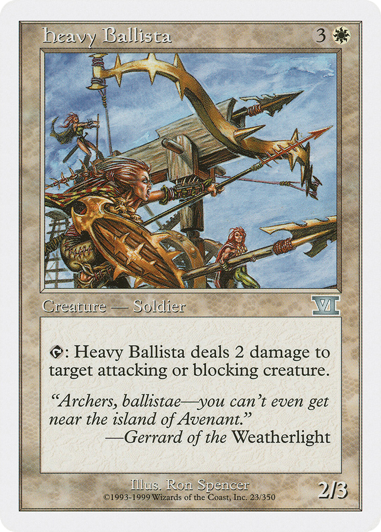Heavy Ballista (023) - Classic Sixth Edition