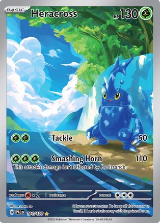 Heracross (194) Holofoil - Paldea Evolved