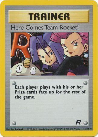 Here Comes Team Rocket! (15) (Unlimited) Holofoil - Team Rocket