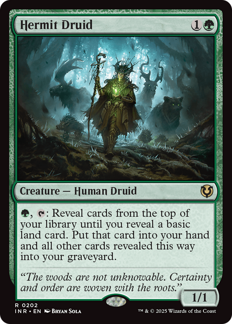 Hermit Druid (202) Foil - Innistrad Remastered