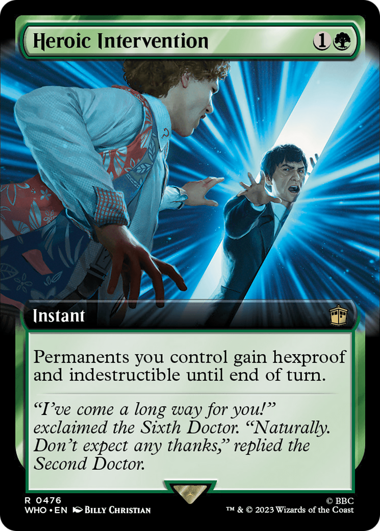 Heroic Intervention (Extended Art) (476) - Doctor Who