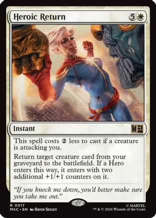 Heroic Return (017) - Commander: Marvel Super Heroes