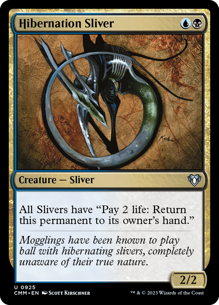 Hibernation Sliver (925) - Commander Masters