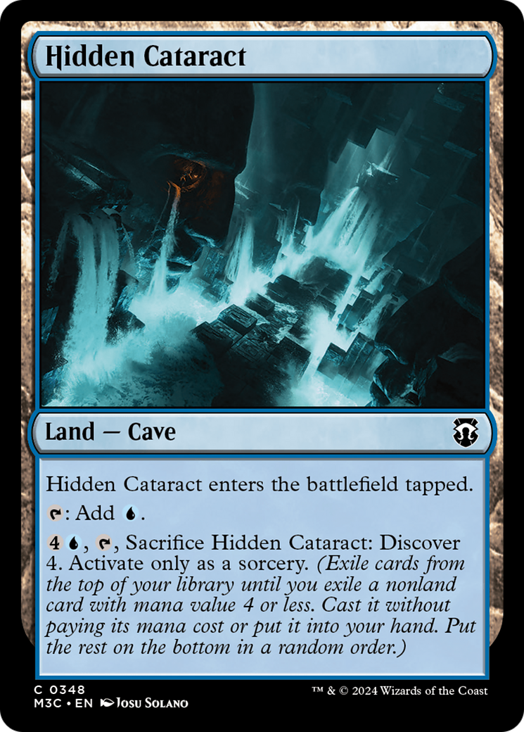 Hidden Cataract (348) - Commander: Modern Horizons 3