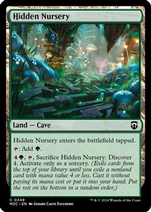 Hidden Nursery (349) Ripple Foil - Commander: Modern Horizons 3