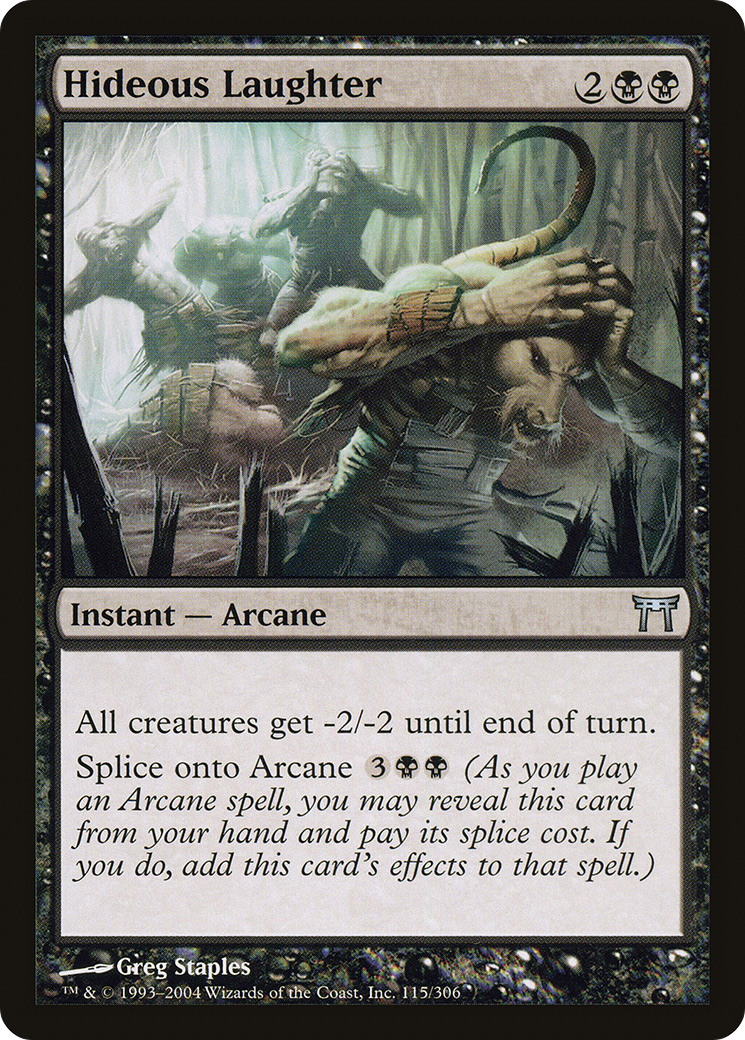 Hideous Laughter (115) Foil - Champions of Kamigawa
