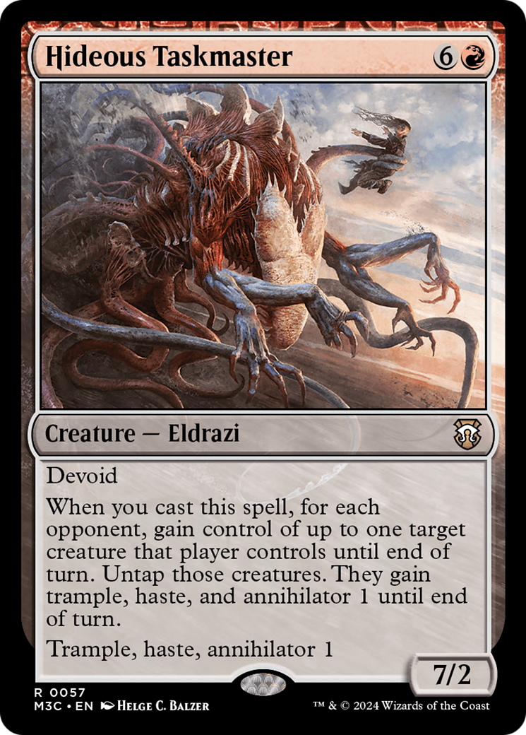 Hideous Taskmaster (057) - Commander: Modern Horizons 3