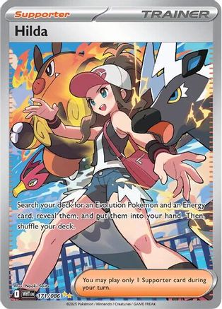 Hilda (Alternate Full Art) (171) Holofoil - White Flare