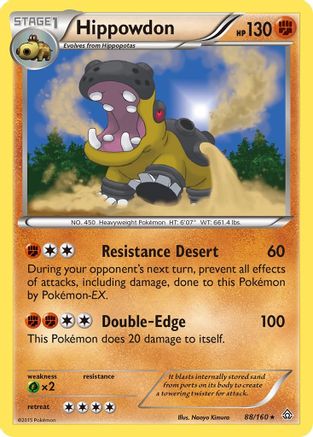 Hippowdon (88) Holofoil - Primal Clash