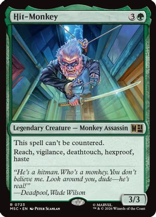 Hit-Monkey (723) - Commander: Marvel Super Heroes