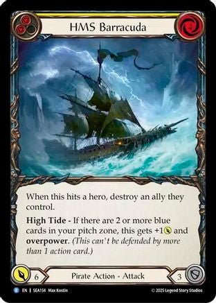HMS Barracuda (SEA134) - High Seas