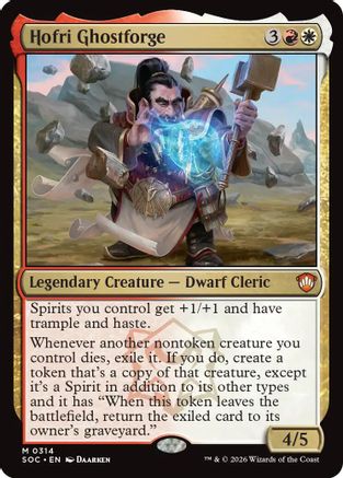 Hofri Ghostforge (314) - Commander: Secrets of Strixhaven