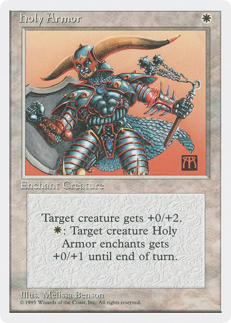 Holy Armor - Fourth Edition