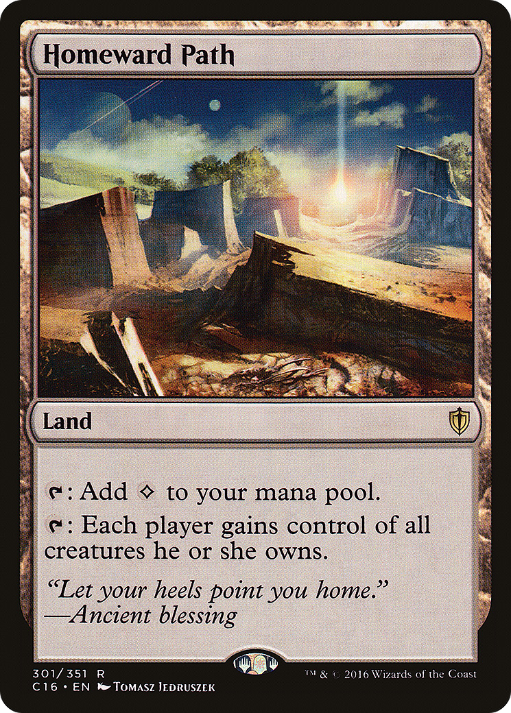 Homeward Path (301) - Commander 2016