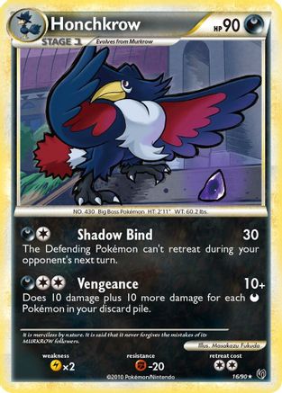 Honchkrow (16) - Undaunted