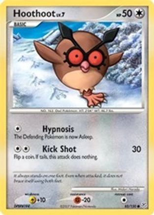 Hoothoot (85) Reverse Holofoil - Diamond & Pearl