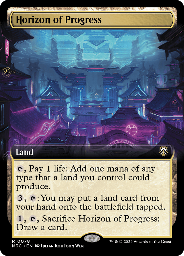 Horizon of Progress (Extended Art) (078) - Commander: Modern Horizons 3