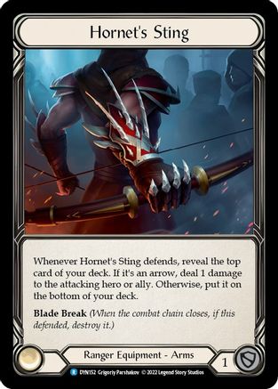 Hornet's Sting (DYN152) Cold Foil - Dynasty