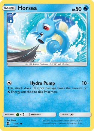 Horsea (16) - Dragon Majesty
