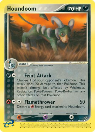 Houndoom (34) - Dragon