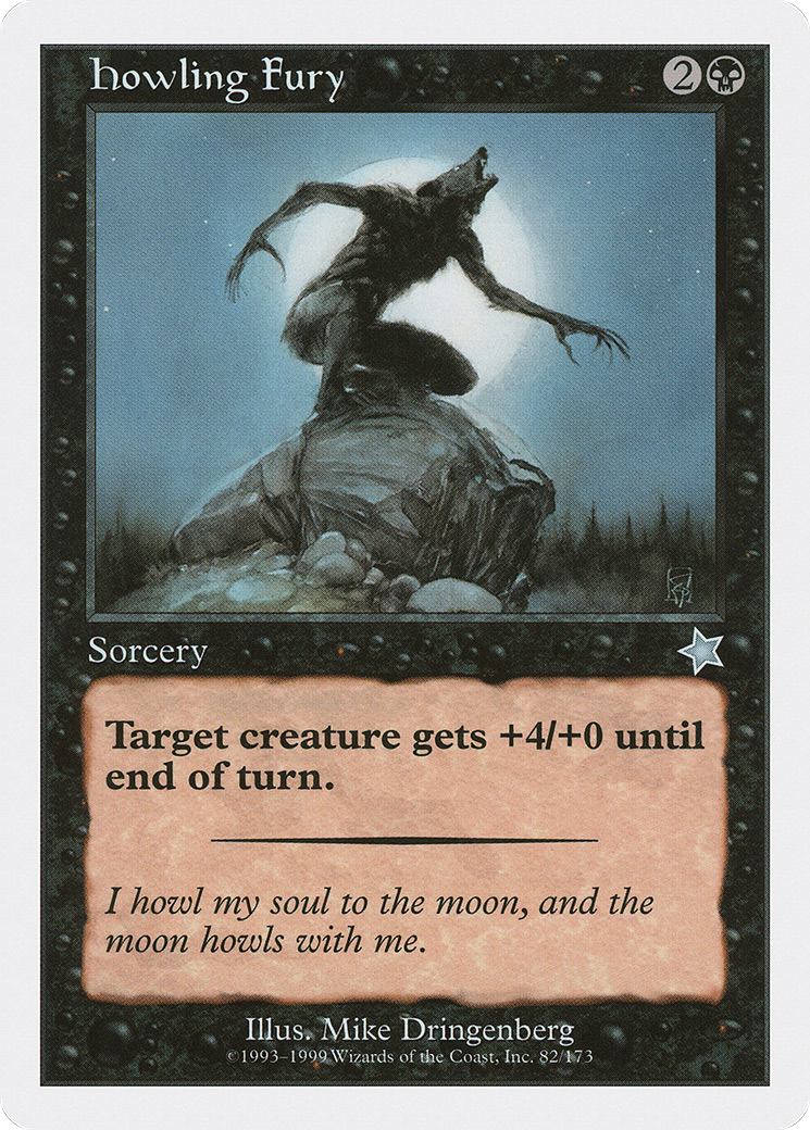Howling Fury (082) - Starter 1999