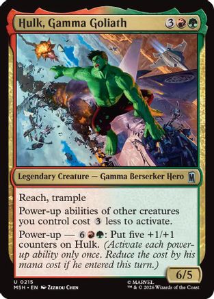 Hulk, Gamma Goliath (215) - Marvel Super Heroes
